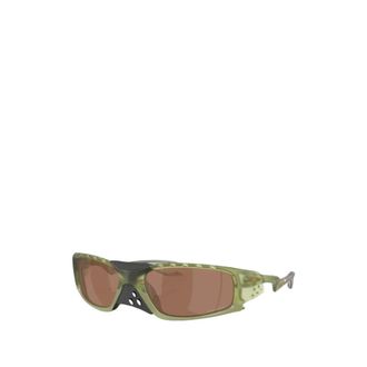 Oakley Sunglasses, unisex, Green, Size: 61 MM Plantaris Sq Sunglasses