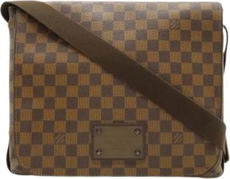 Louis Vuitton Pre-owned Vintage Cross Body Bag - Dames - Vintage Schoudertas - Bruin - ONE Size - Vintage