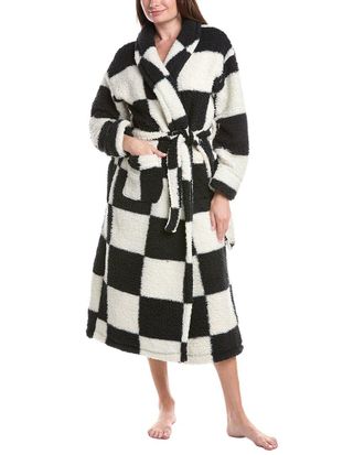 Sanctuary Shawl Collar Sherpa Robe