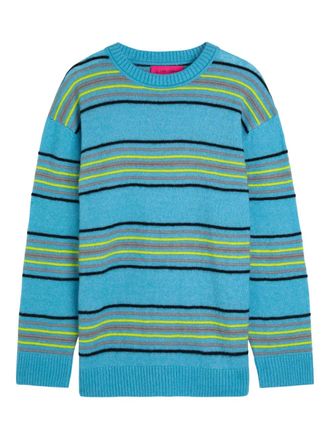The Elder Statesman striped sweater - Blue