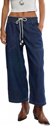 Free People Easy Peasy Pull-On Jeans In Cruise Control