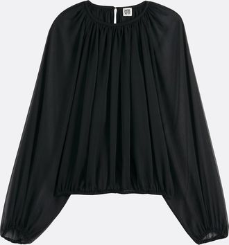 La Redoute Collections Shirt met balloneffect en lange mouwen