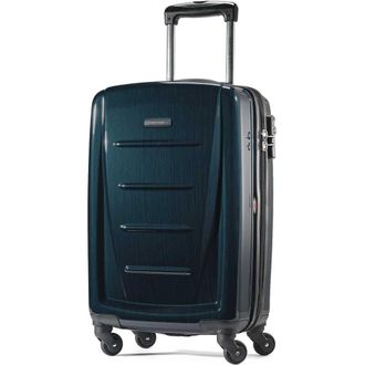 Samsonite Winfield 2 Checked-Medium 24-Inch Hardside Expandable Luggage with Spinner Wheels in Teal at Nordstrom