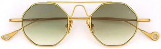 Eyepetizer Cosmopolitan Soho C.4 25 Gold/Green Gradient Sunglasses Unisex