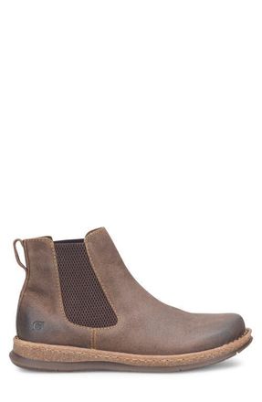 B&oslash;rn Brody Chelsea Boot in Taupe at Nordstrom, Size 10