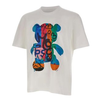 Paul Smith T-Shirts, male, White, Size: 2XL Teddy T-shirt