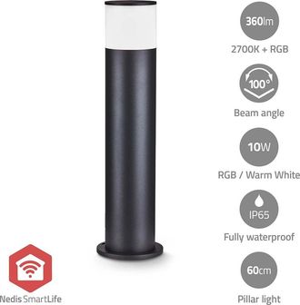 Nedis Pricenet L&aacute;mpara De Exterior Smartlife Aluminio 60 Cm