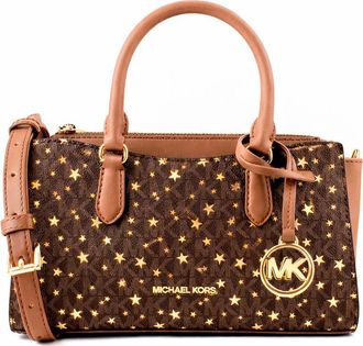 Michael Kors Brown Canvas Womens Handbag