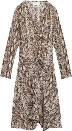 Isabel Marant Beige Octavia Mini Dress