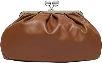 Max Mara Womens Shoulder Bag Cubico Tan