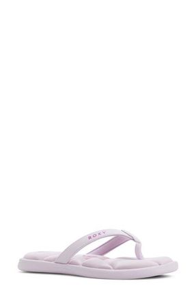 Roxy Rays Flip Flop in Purple at Nordstrom, Size 7