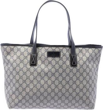 Gucci Pre-owned Vintage Tote - Dames - Vintage Shopper - Beige - ONE Size - Leer - Vintage