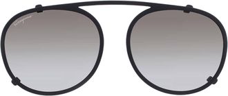 Ferragamo Ferragamo Black Clip Mens Sunglasses SF 2818 002 52