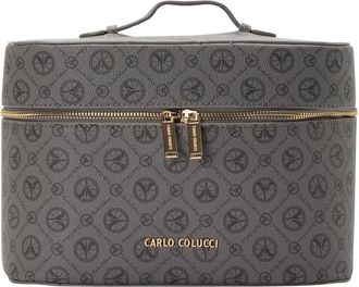 Carlo Colucci Reis Cosmetische Tas Organizer - Dames - Toilettassen - Grijs - ONE Size - Tassen