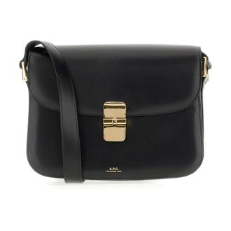 A.P.C. Cross Body Bags, female, Black, ONE SIZE, Grace Bag