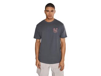 Quiksilver In The Wild Screen T-Shirts Mens T Shirt Iron Gate : 2XL, Cotton