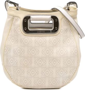 Loewe Pre-owned Shoulder Bags, female, White, Size: ONE SIZE Pre-owned Shoulder Bag