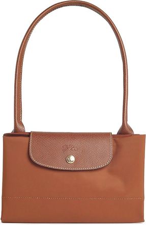 Longchamp L Le Pliage Original Cognac Tela Shoulder Bag