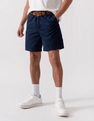 Belstaff Mens Belstaff Rally Mens Shorts - Dark Ink - Navy - Size: 34/32