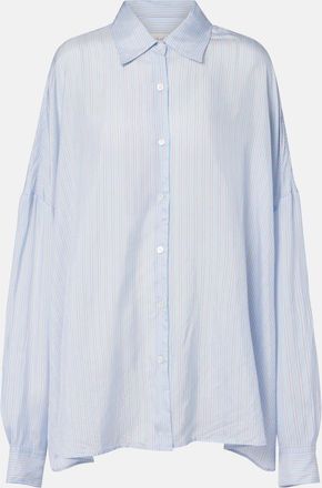 Dries Van Noten Striped oversized shirt