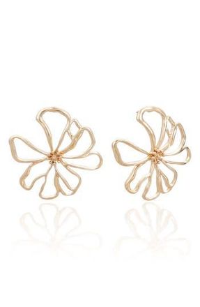 Ettika Blossom Drop Earrings in Gold at Nordstrom Rack