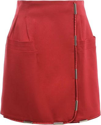 Genny Rokken, Dames, Rood, S, Wol, Korte Rok