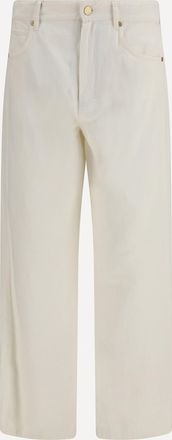 Max Mara Cotton and linen Pants Female 44