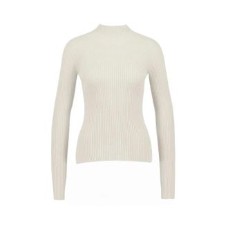 Courrèges Dames, Truien, Wit, Maat: XS Katoen