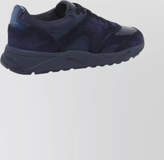 Santoni low top sneakers with round toe design