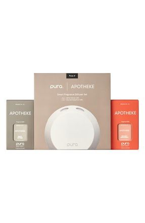 Apotheke x Pura 4 Smart Fragrance Diffuser & Refill Set at Nordstrom