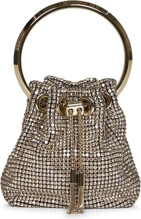 Jimmy Choo London Tassen, Dames, Veelkleurig, ONE Size, Nylon, Micro Bon Bon Mini Bag