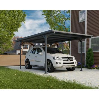 Palram Habitat Et Jardin - Canopia Verona Cochera De Aluminio 3 X 5 M