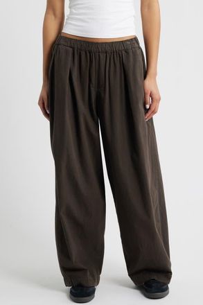 BDG Bobbi Oversize Wide Leg Pants in Brown at Nordstrom, Size X-Large