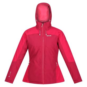 Regatta Womens Highton Striii Jackets Waterproof Insulated, Berry/PkPotn, 12 UK