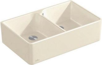 Villeroy & Boch Lavabo Doble 80 X 795x500mm Crema Ceramicplus Villeroy&boch