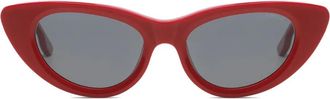 Komono kelly cat-eye sunglasses - Red