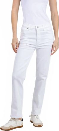 Frame Denim Le Sleek Straight Jeans In White