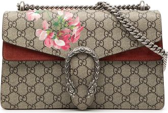 Gucci Pre-owned Gucci Medium GG Supreme Blooms Dionysus Shoulder Bag Ladies 68RAWZ17X55KS8LD