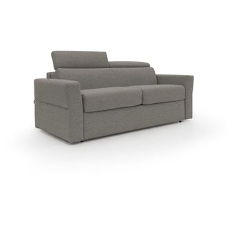 Divani.Store Divani.store - Avalon Divano letto con materasso H18 180 cm (mat. 120x197 cm) talpa