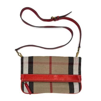 Burberry Pre-owned Cross Body Bags, female, Multicolor, Size: ONE SIZE Pre-owned Canvas Shoulder Bag