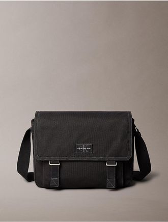 Calvin Klein Jeans Calvin Klein Mens Workwear Messenger Bag - Black - OS