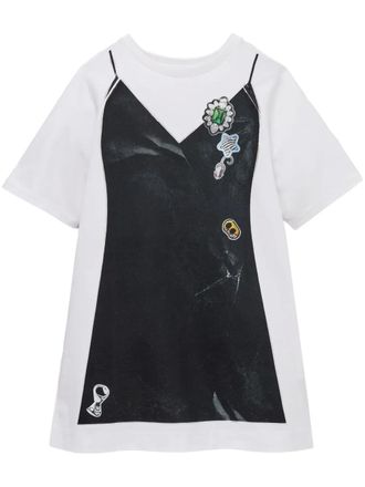 Marc Jacobs Trompe LOleil dress - women - Cotton - XS/S - White