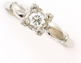 C&A Platinum Platinum Band Ring (Pre-Owned)