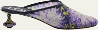Loewe Toy Floral Sequin Mules