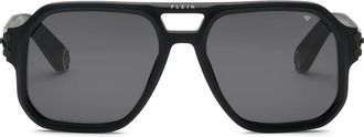 Philipp Plein Accessoires, Heren, Zwart, ONE Size, Zonnebrillen
