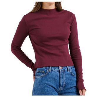 Dedicated Rib Top Ryd Longsleeve f&uuml;r Damen | rot