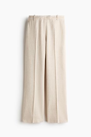 H&M Elegante Hose aus Leinenmix - Beige