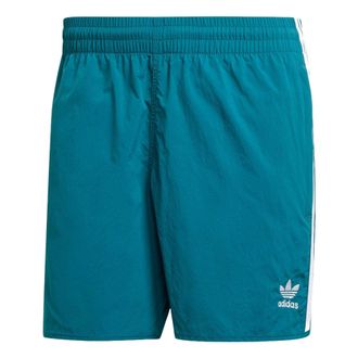 adidas Adicolor Classics Running Shorts Asia Sizing Teal IZ2414