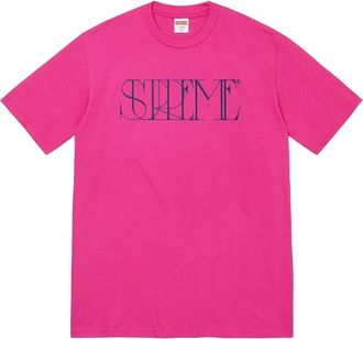 SUPREME Trademark T-shirt met korte mouwen - Roze
