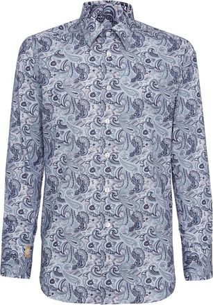 Billionaire Boys Club Milano Shirt - Heren - Casual Overhemden - Veelkleurig - XS - Katoen - Overhemden